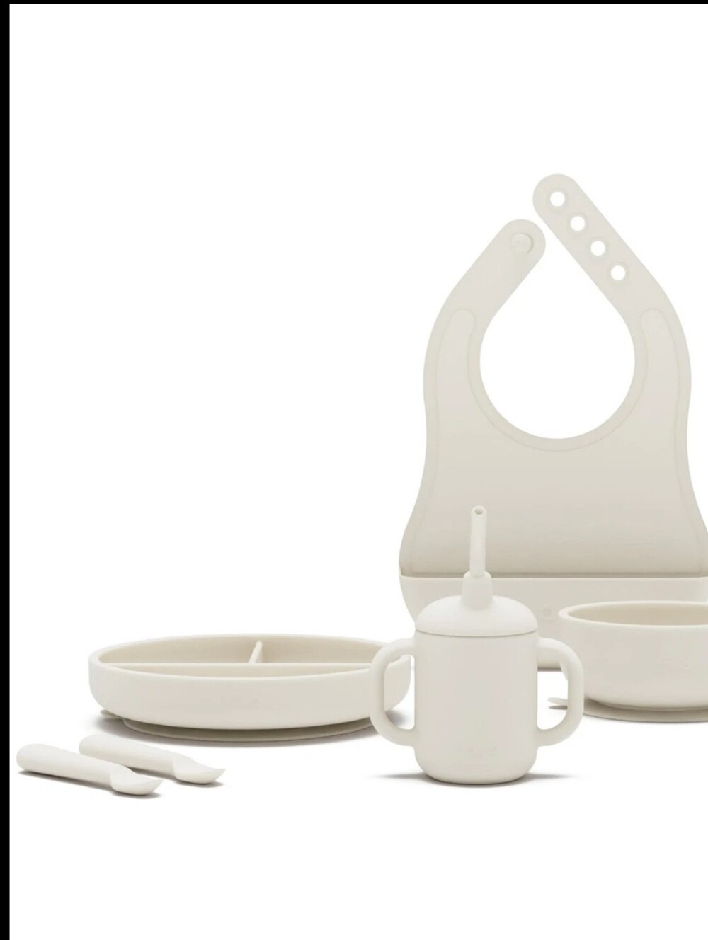 First Bites Silicone Baby Feeding Set - Baby Led Weaning Supplies - Non-Toxic...